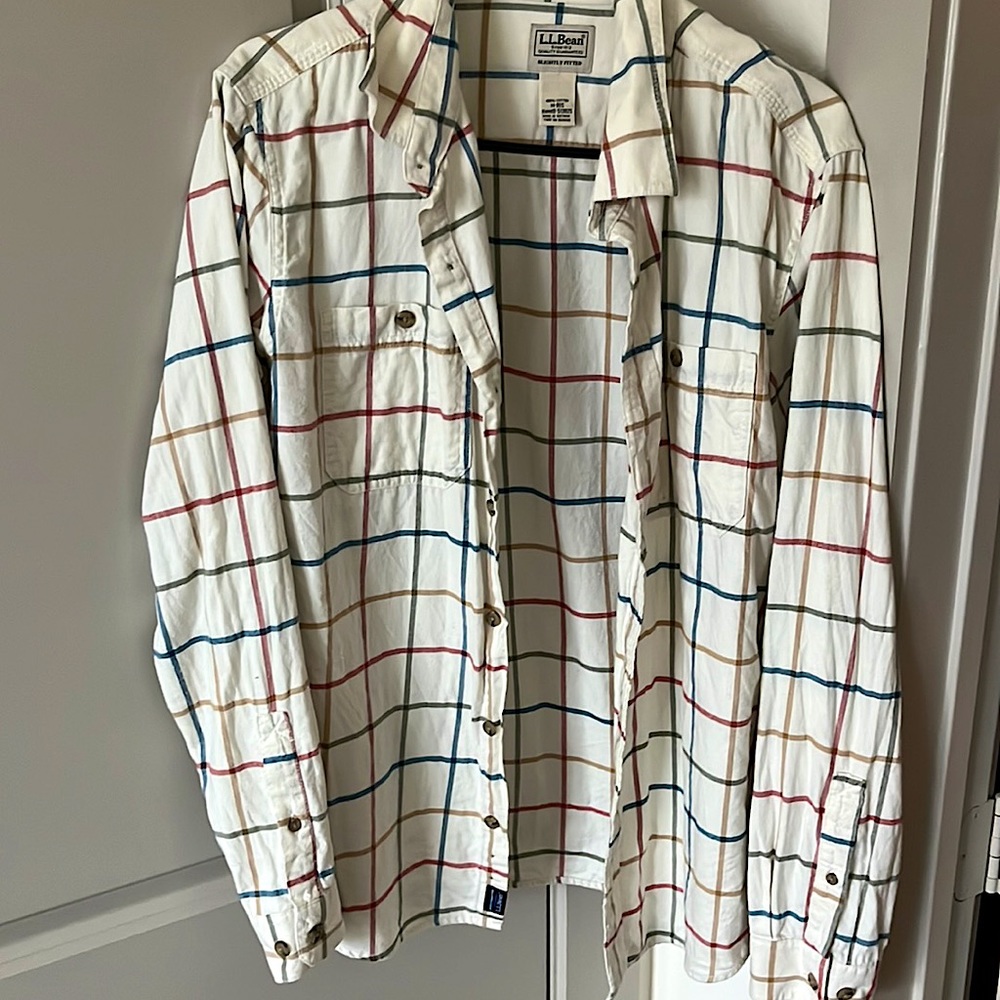 L.L bean flannel